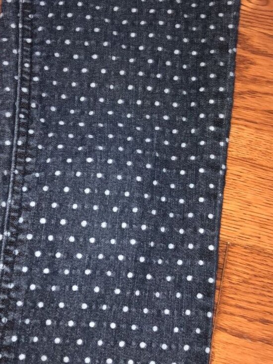 George Navy Polka Dot Stretch Leggings - Picture 2 of 6